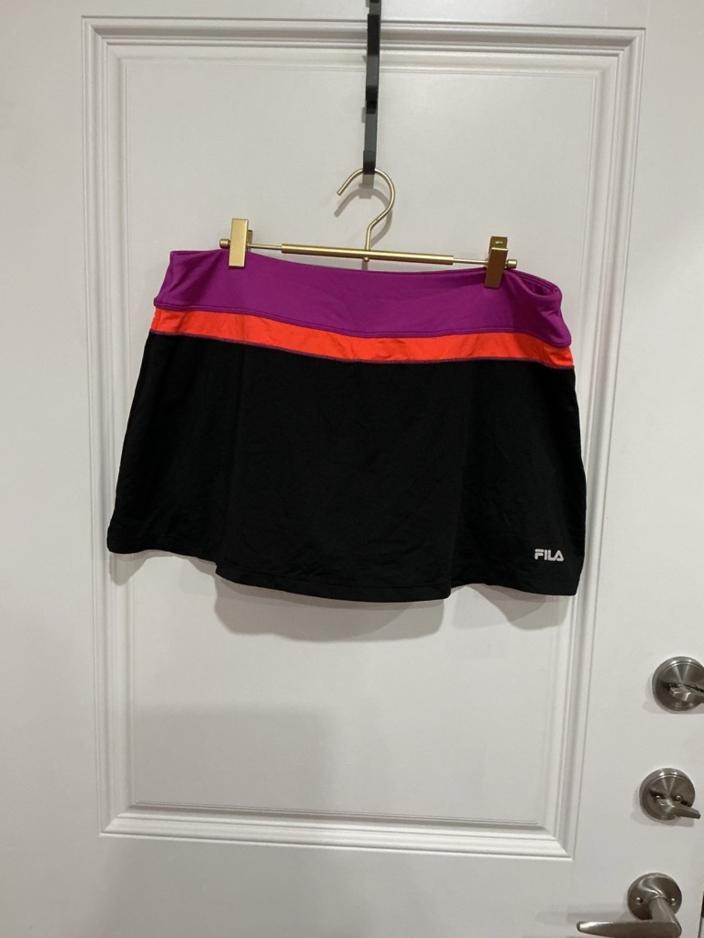 Fila color-blocked athletic skort.